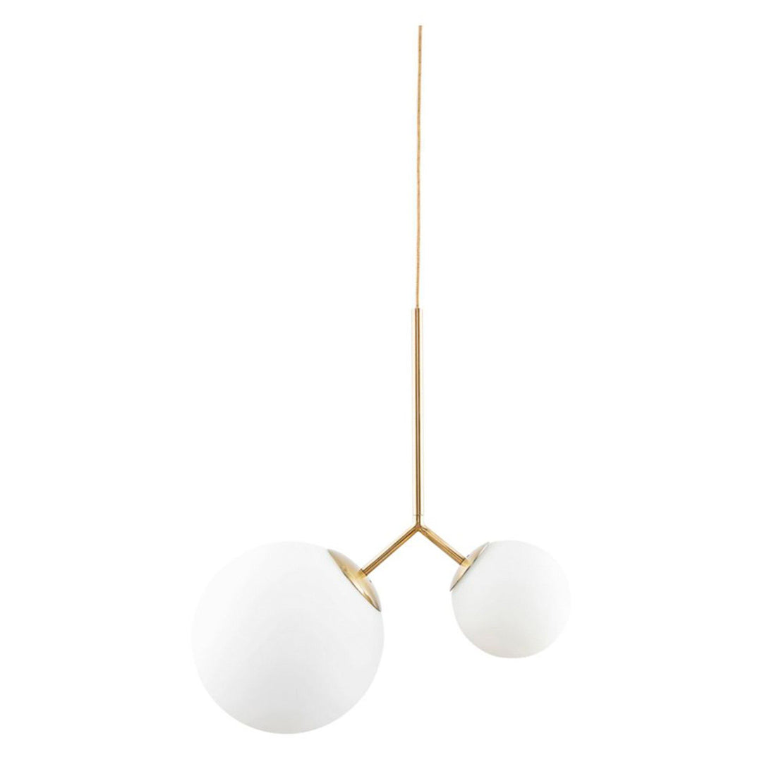 House doctor House doctor Twice lampe, hvid ❤ frontbillede (Lampe)