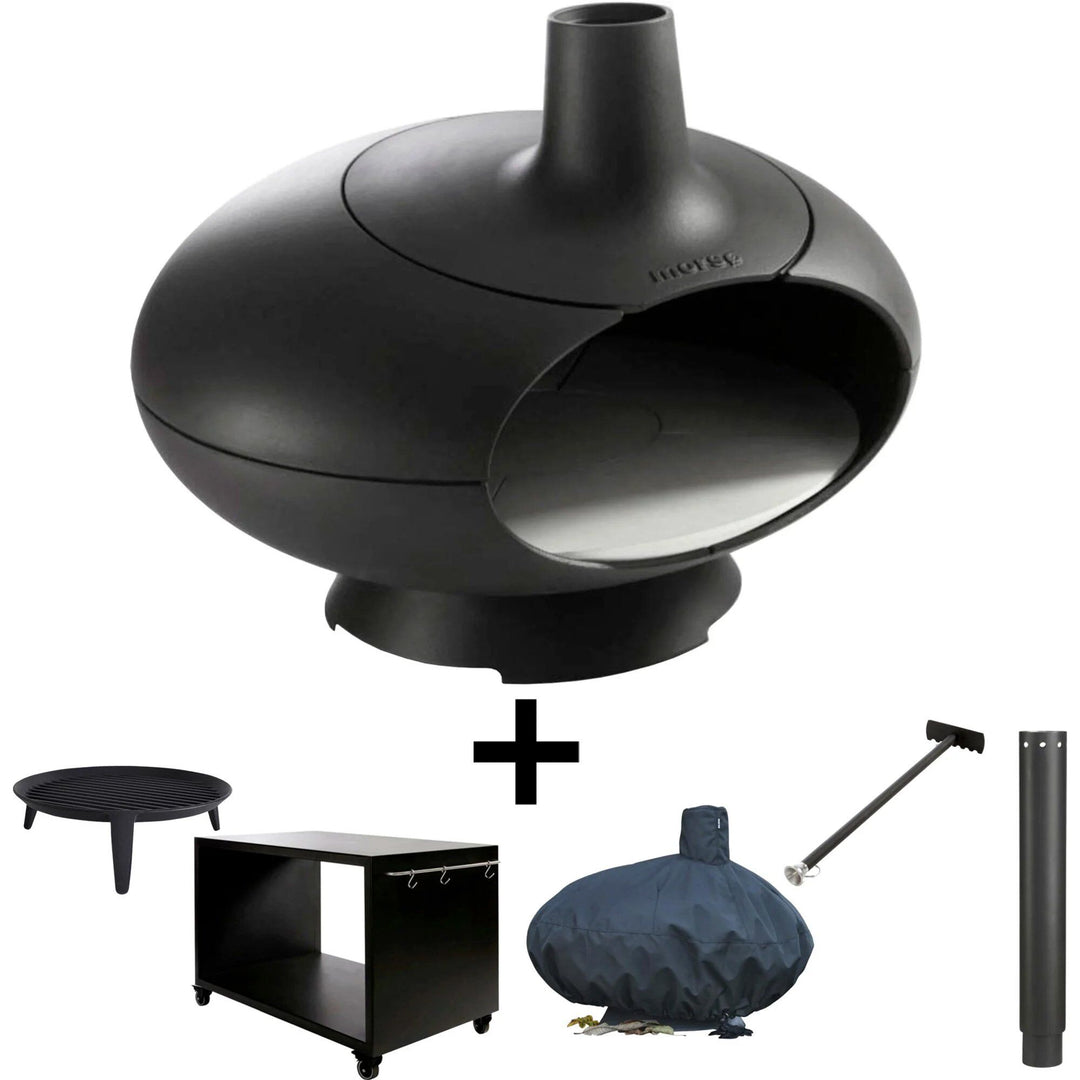 Morsø Morsø Forno pizzaovn med bord, 120x60 cm – billede i brug (Pizzaovne)