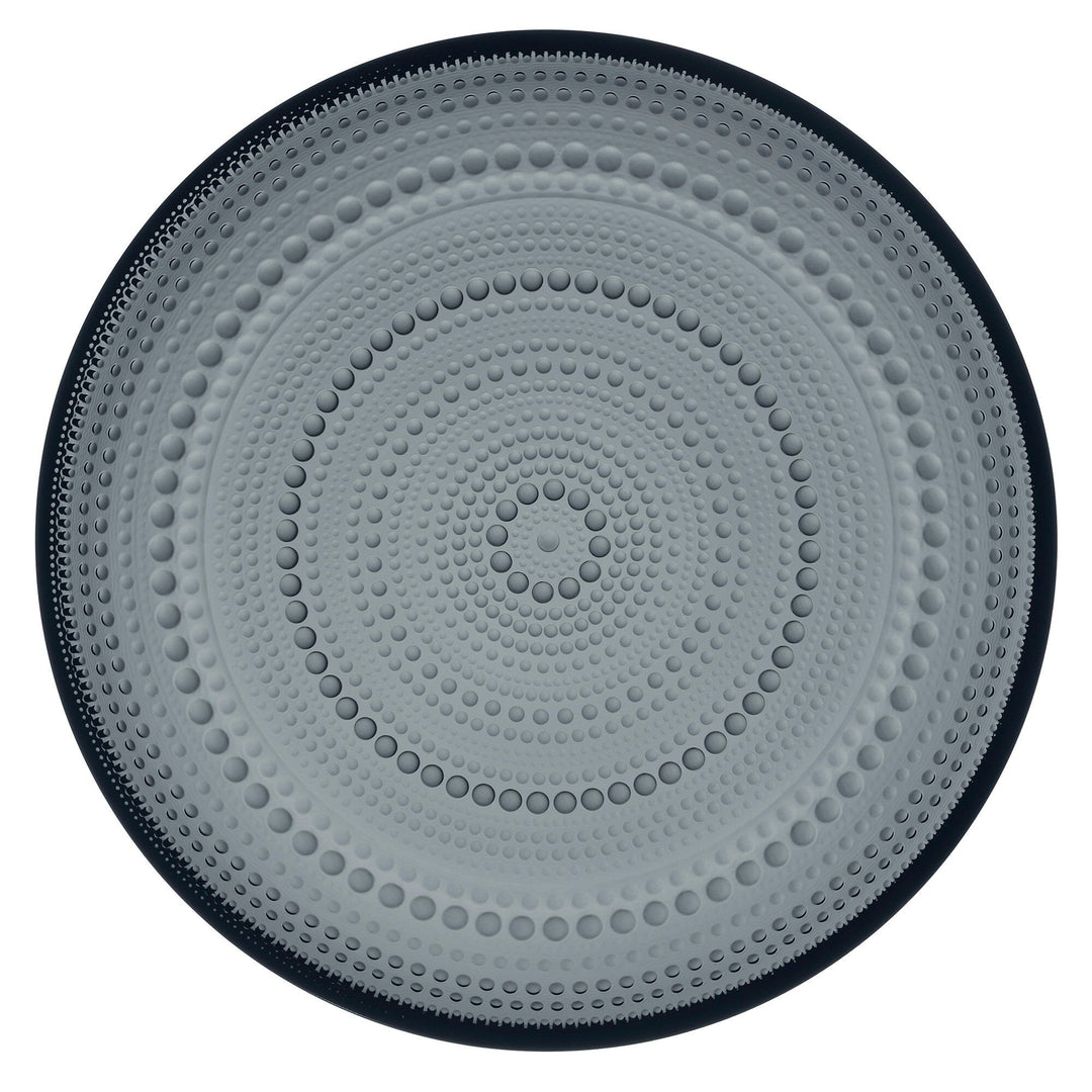 Iittala Iittala Kastehelmi tallerken 24,8 cm. mørk grå ❤ detaljebillede (Madtallerken)
