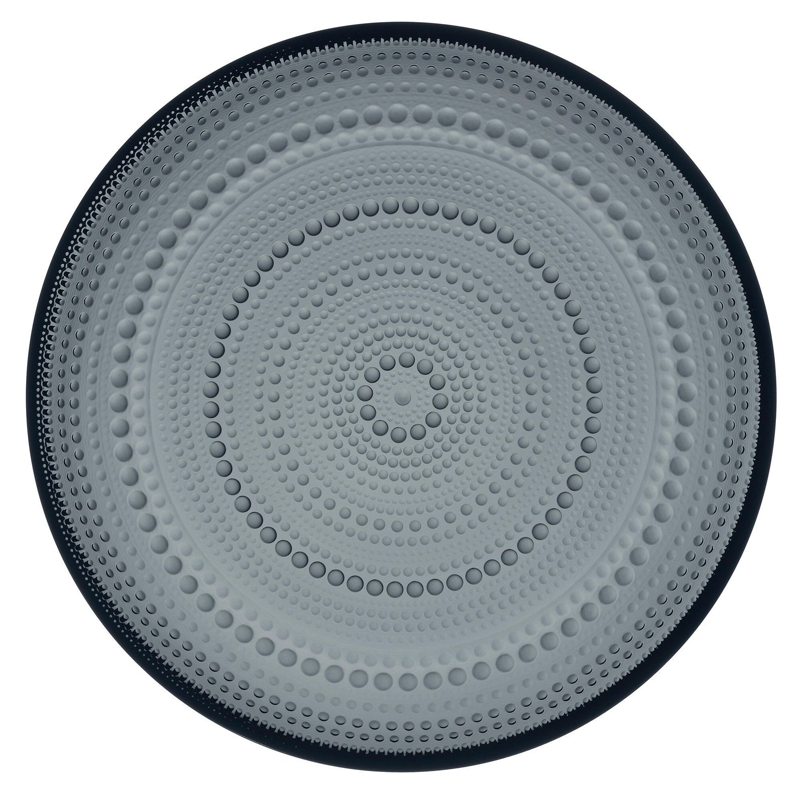 Iittala Iittala Kastehelmi tallerken 24,8 cm. mørk grå ❤ detaljebillede (Madtallerken)