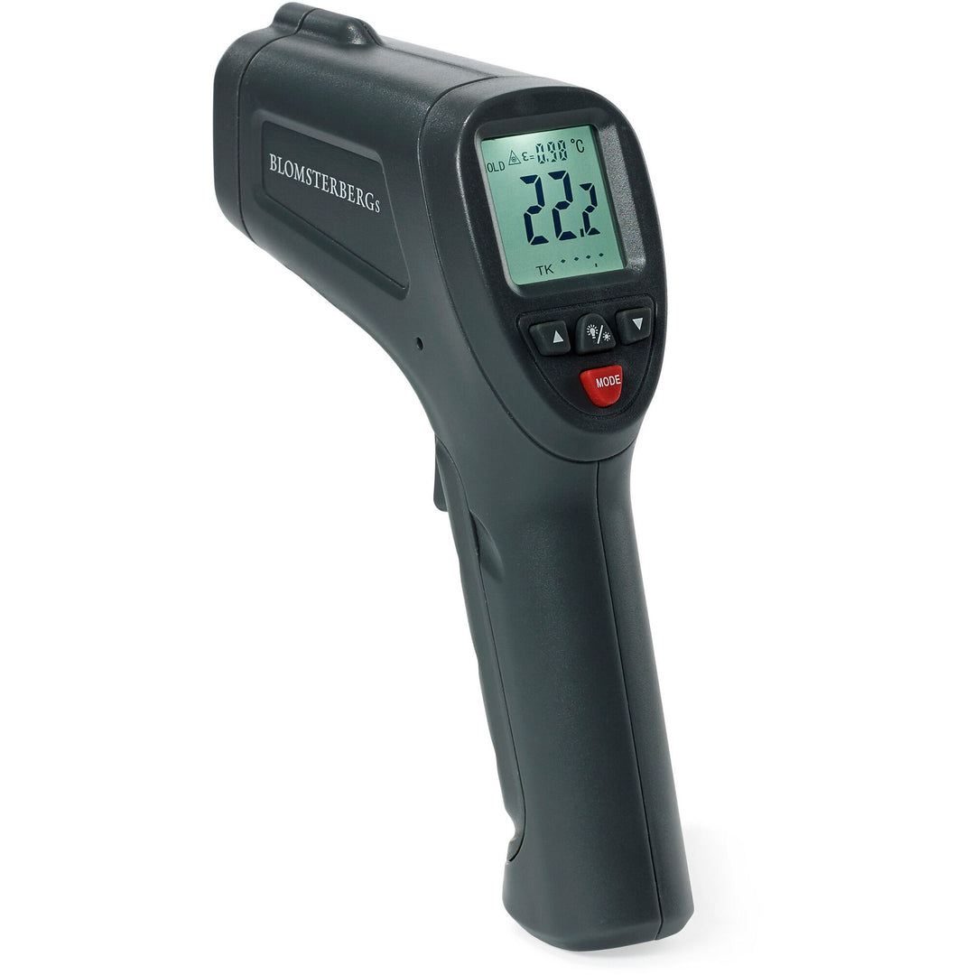 Blomsterbergs Blomsterbergs Infrarød termometer grå ❤ frontbillede (Termometer)