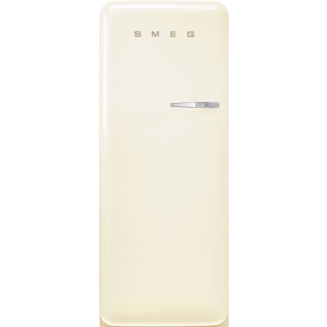 Smeg Smeg FAB28LCR6 Køleskab Med Fryser 153cm Venstrehængt Creme – vinkelbillede (Køleskabe)