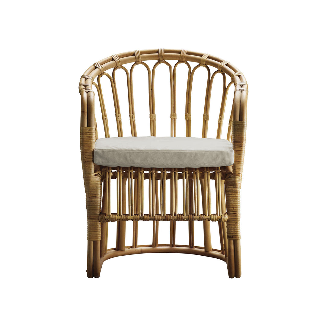 Produktbillede af TINE K HOME STOL RATTAN INKL HYNDE SAND 85 i premium kvalitet