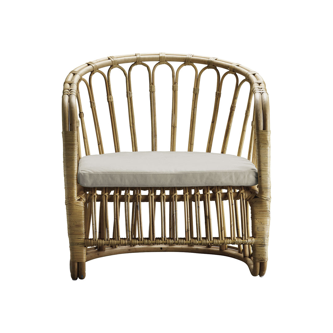 Produktbillede af TINE K HOME LOUNGE STOL RATTAN INKL HYNDE SAND 82 i premium kvalitet