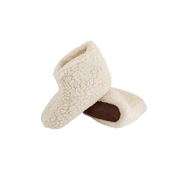 Produktbillede af Køb Fluffy Uldstøvle (100% ren uld) Model Hvid Dansk Design fra SHUS 38 på tilbud
