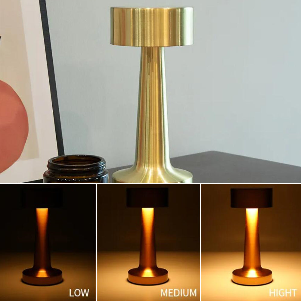 Produktbillede af Bordlampe LED m/touch & genopladelig funktion på tilbud