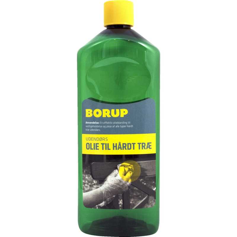 Produktbillede af Olie til hårdt træ 1 liter på tilbud i høj kvalitet