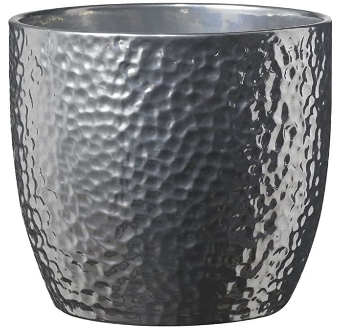 Soendgen Keramik - Boston urtepotteskjuler Ø13-Ø35 cm - Metallic - Ø31 H30 cm ❤ Stort online udvalg i Soendgen Keramik ❤ Billig fragt og hurtig levering 2 - 5 hverdage ❤ Varenummer: BGH-39496972959895 / Ean: &