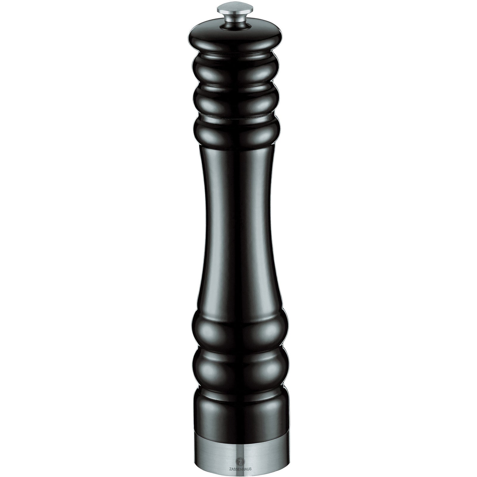 Zassenhaus Zassenhaus Salt-/Peberkværn Munchen Sort blank 25 cm. – produktvisning (Peberkværn)