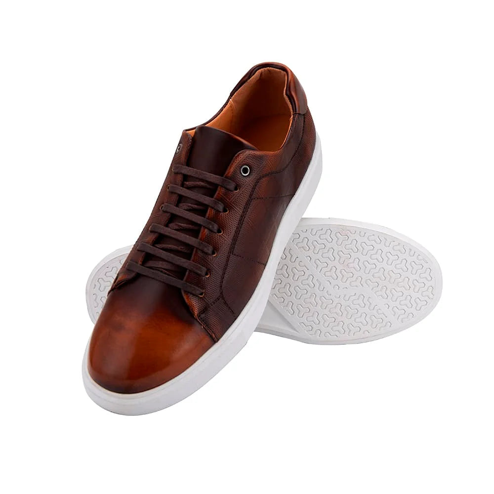 Sneakers til herre brun 45
