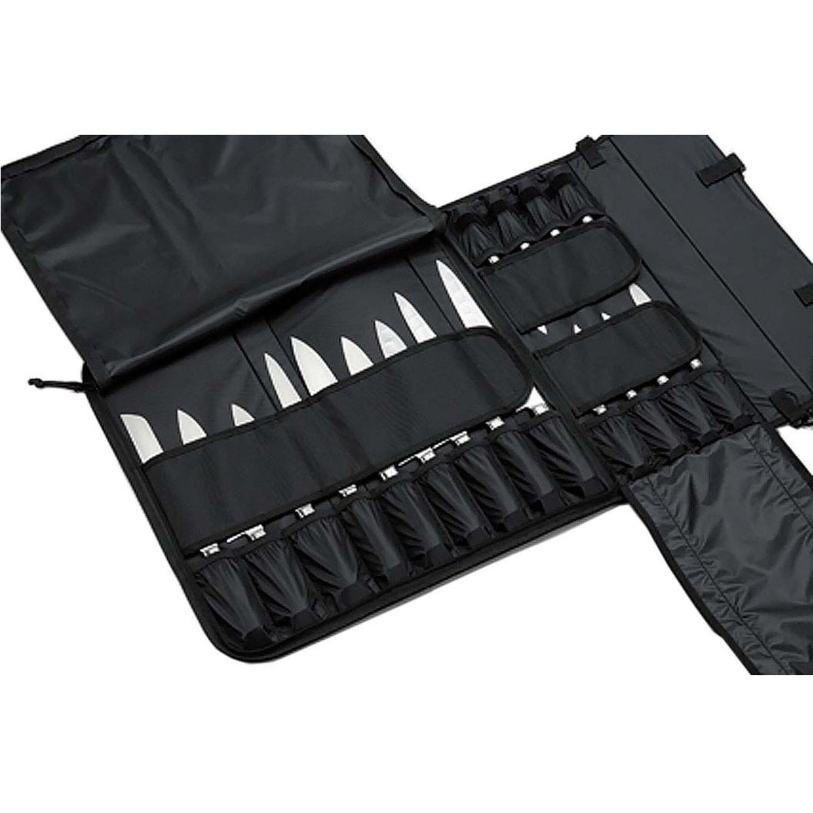 Tamahagane Tamahagane Knivtaske 17 Knive ❤ vinkelbillede (Knivtaske)