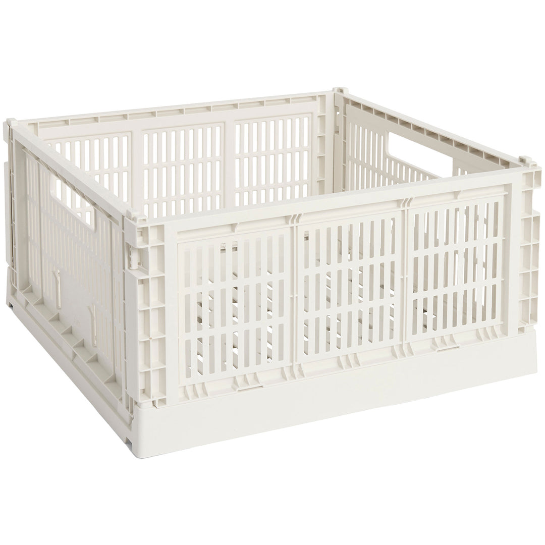 Hay HAY Colour Crate Large Square Opbevaringskasse, offwhite ❤ produktbillede (Opbevaringsboks)