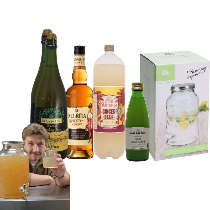 Produktbillede af ï»¿Dark N Stormy Apple Twist Drinkspakke på tilbud i brug
