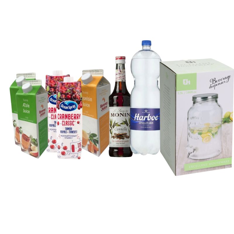 Produktbillede af ï»¿Juleglæde Alkoholfri Drinkspakke på tilbud i brug