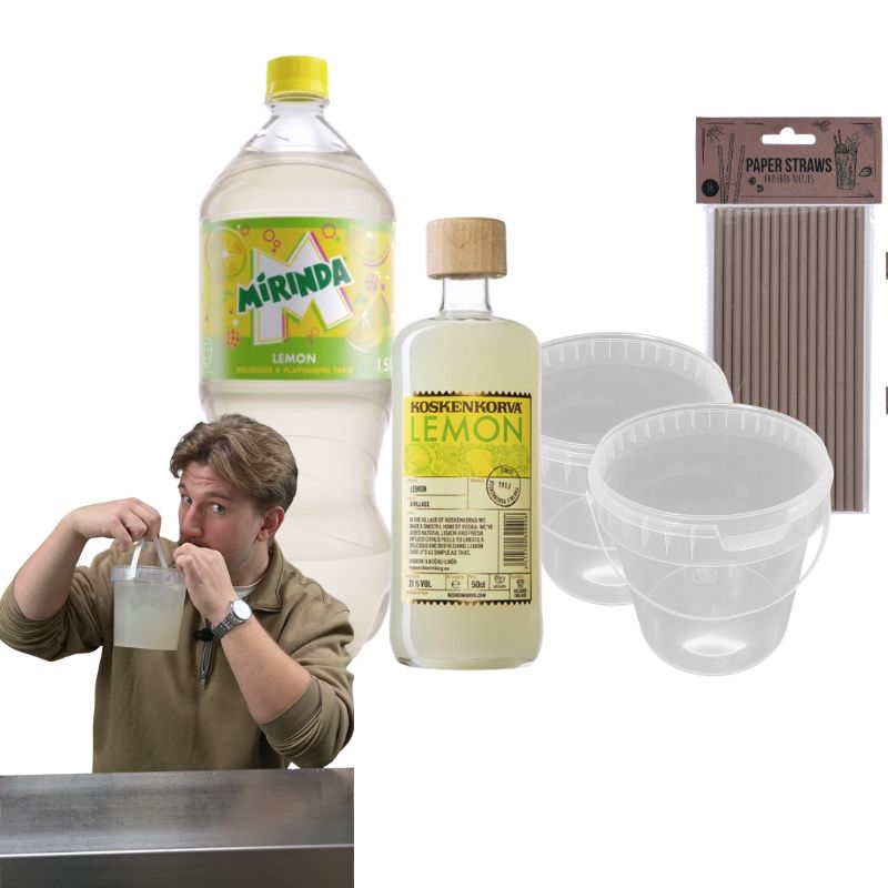 Produktbillede af ï»¿Lemon Bucket Drinkspakke på tilbud i brug