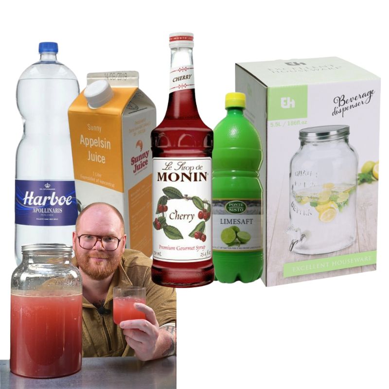 Produktbillede af ï»¿ï»¿Ruby Citrus Fizz Drinkspakke på tilbud i brug