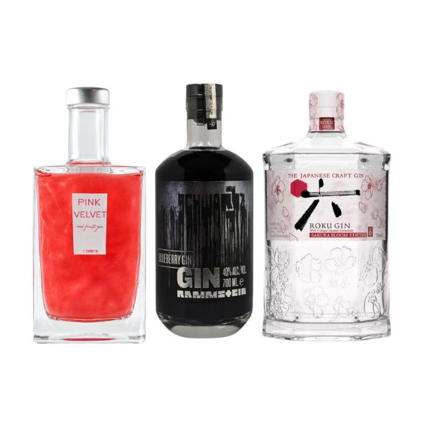Produktbillede af Gin Smagekasse De Unikke  på tilbud i brug