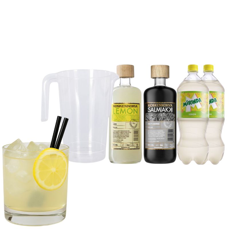 Produktbillede af Hvid Læske Pitcher Pakke på tilbud i brug