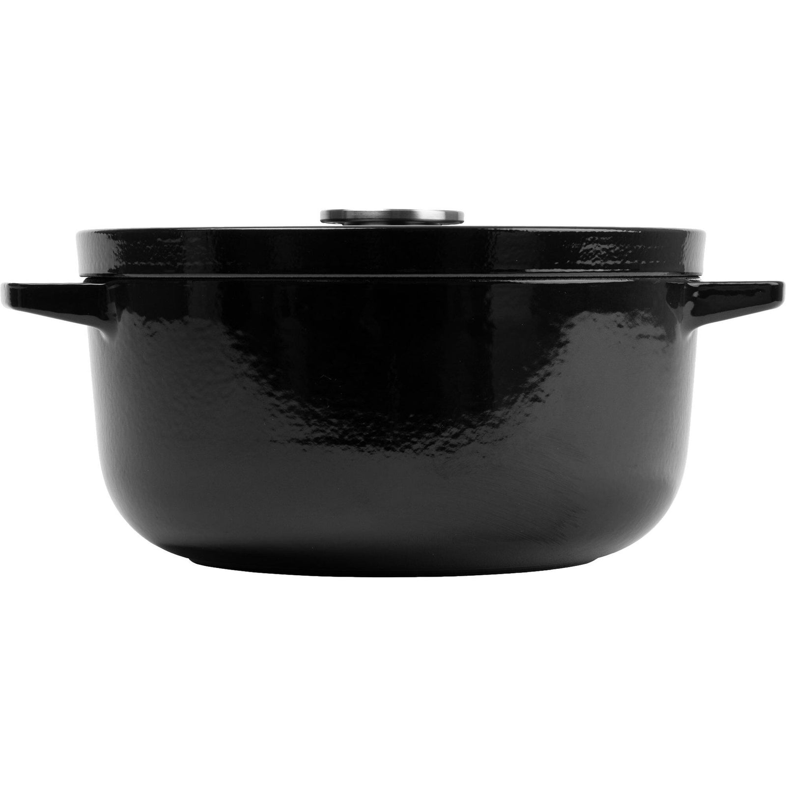 Kitchenaid Kitchenaid Støbejernsgryde 22 cm/3,3 liter, onyx black ❤ frontbillede (Støbejernsgryde)