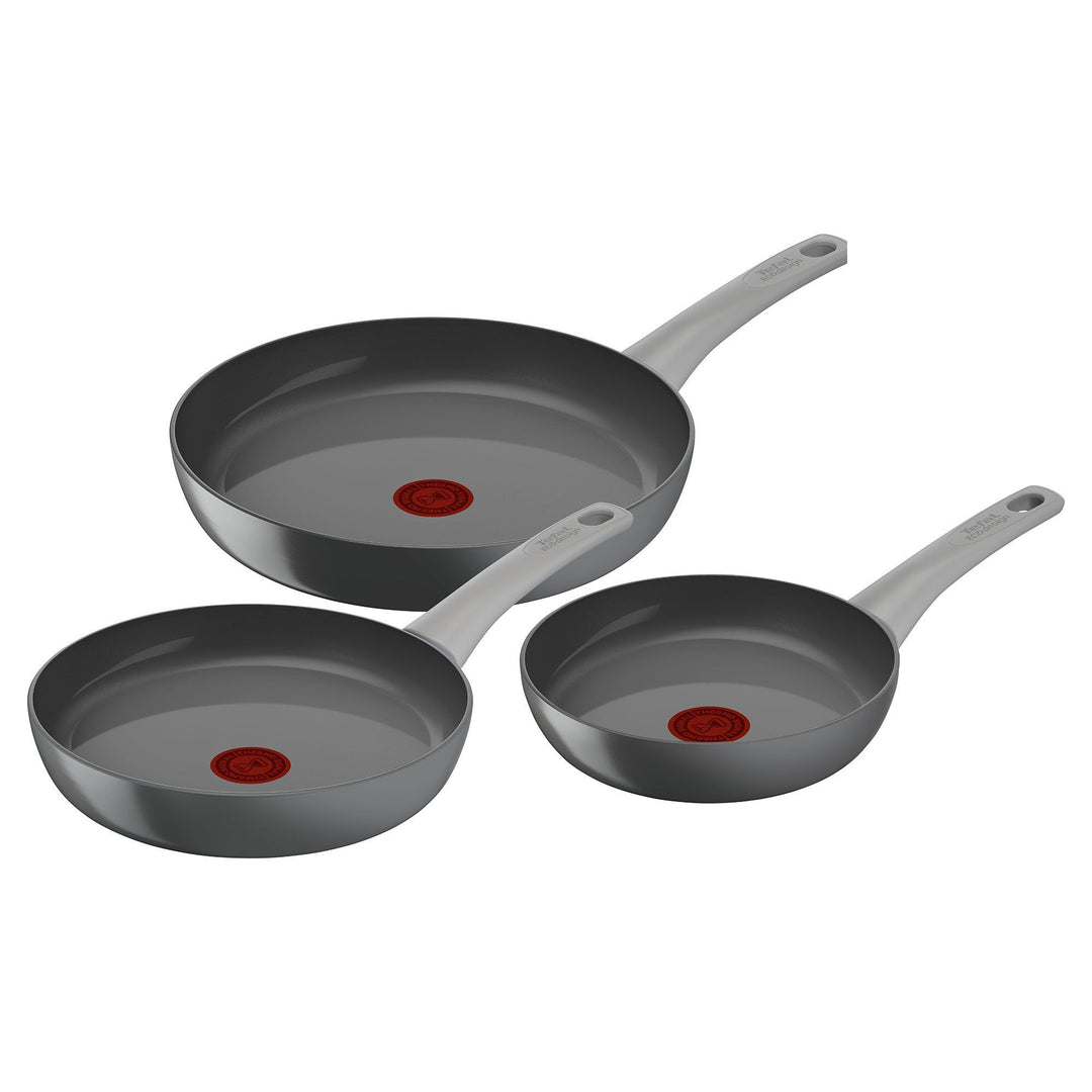 Tefal Tefal Renew ON stegepander, 20, 24 & 28 cm, 3 stk. – frontbillede (Stegepander)