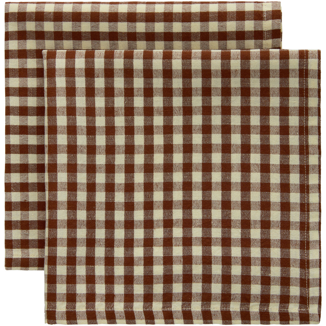 Decotique Decotique Oliva serviet, brun, 2 stk. – produktfoto (Serviet)