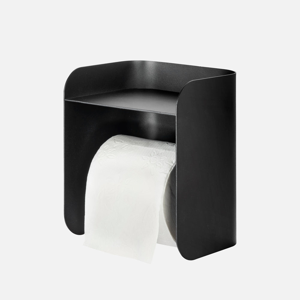 Produktbillede af CARRY Toiletrulleholder Sort på tilbud i høj kvalitet