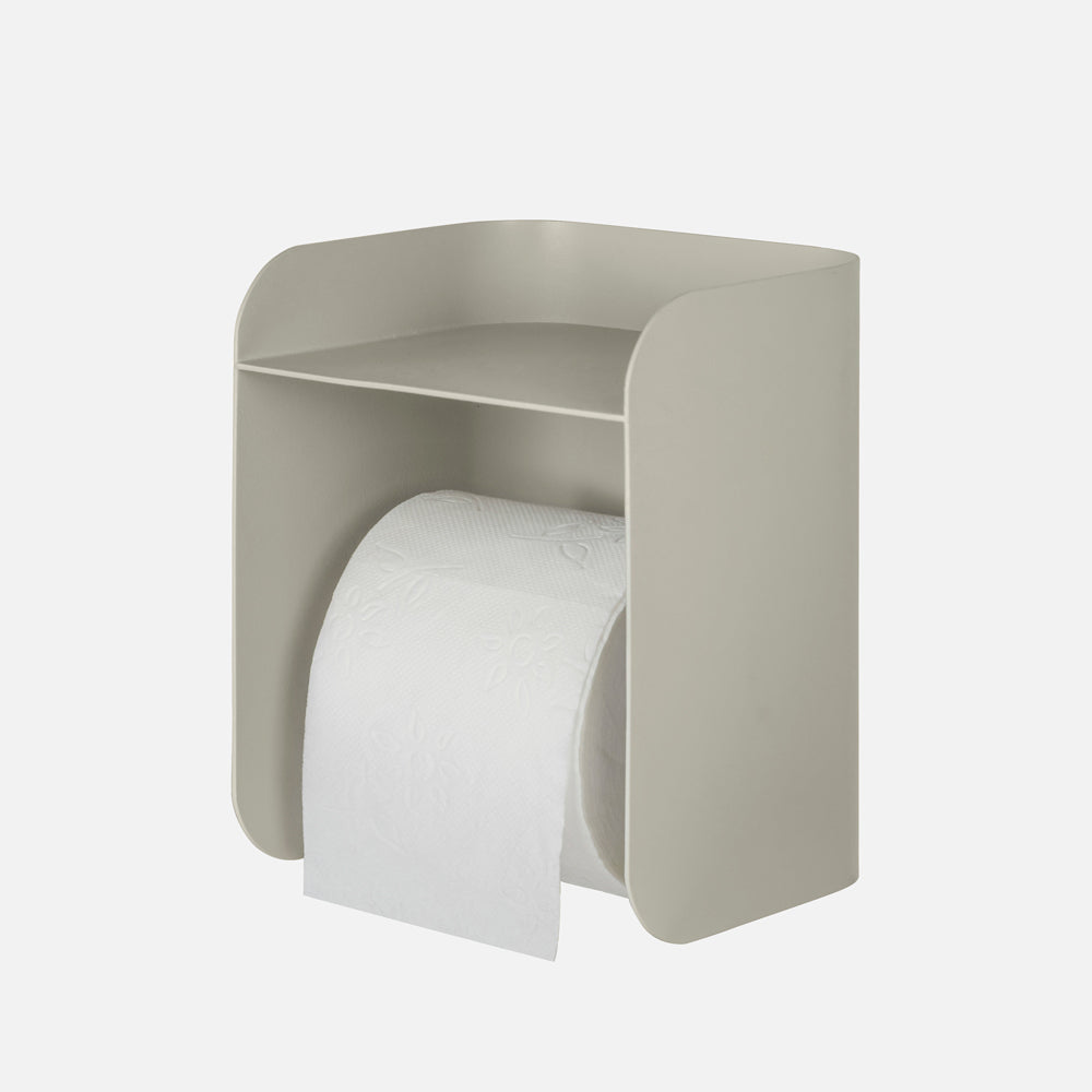 Produktbillede af CARRY Toiletrulleholder Lys grå på tilbud i høj kvalitet