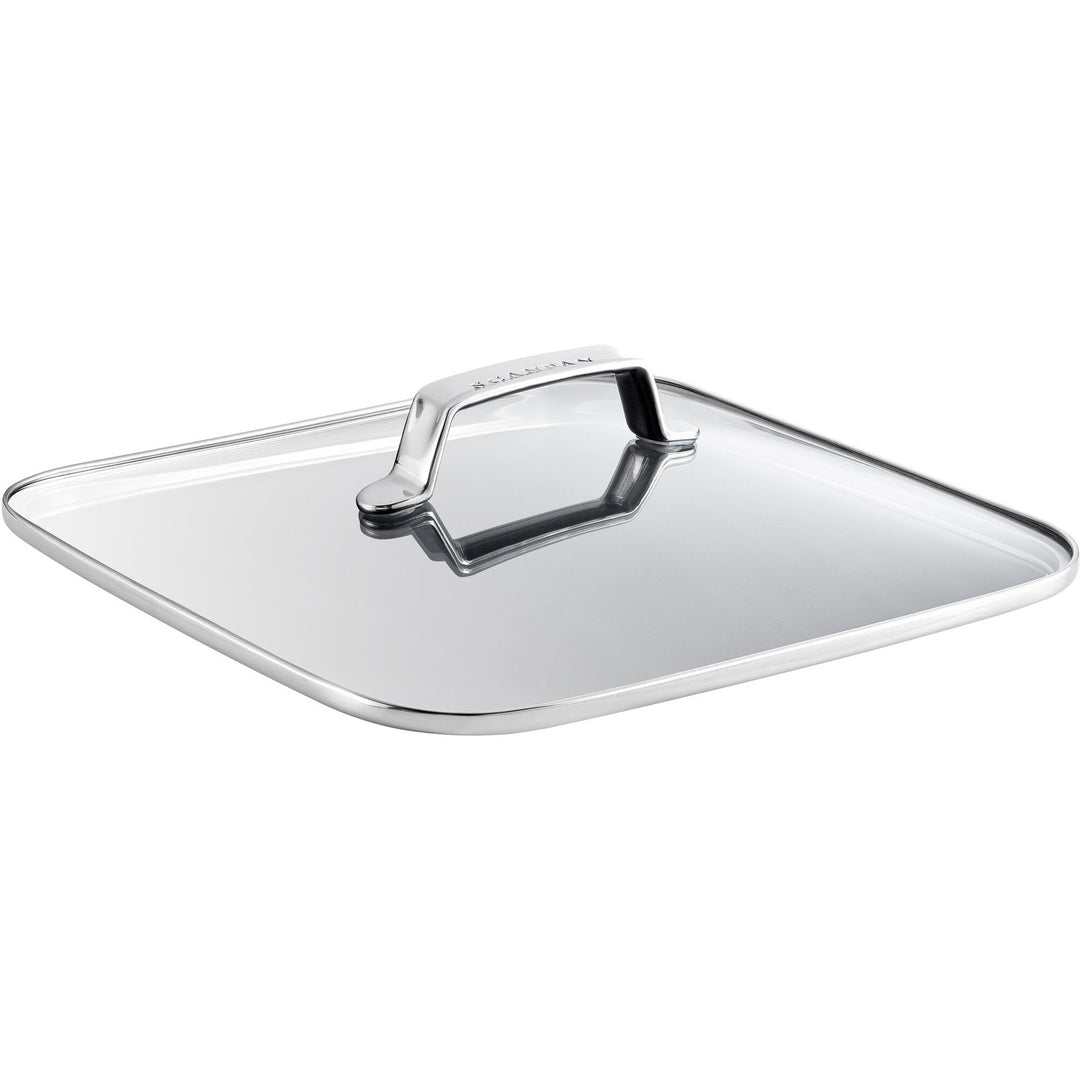Scanpan Scanpan TechnIQ Glaslåg, Firkantet 28 cm – detaljebillede (Låg)