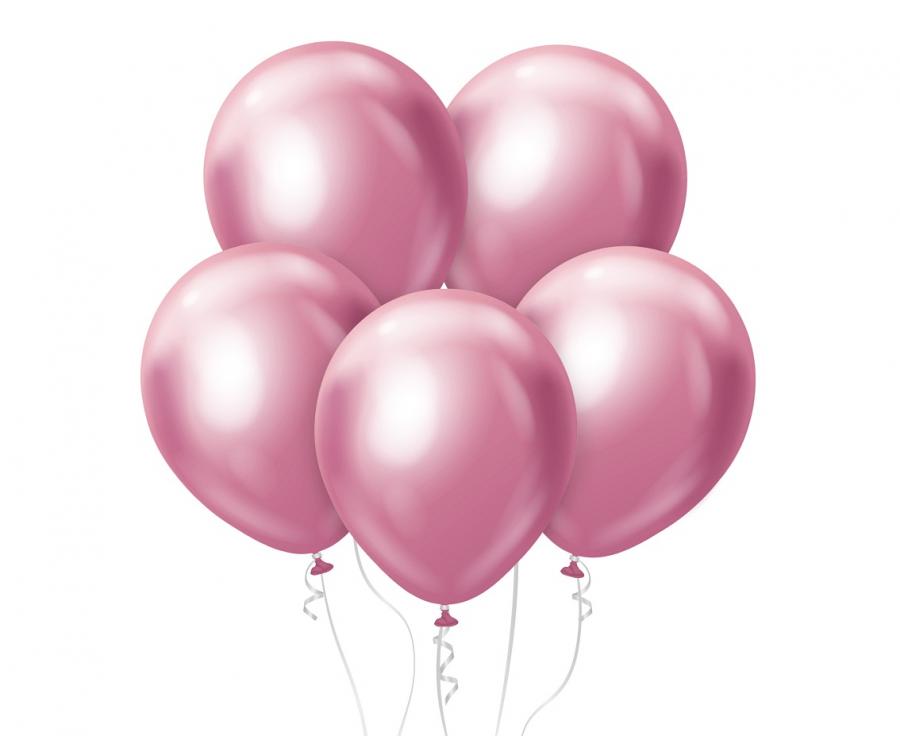 Produktbillede af Balloner Platin Light Pink 45cm/ 5 Stk. på tilbud i brug
