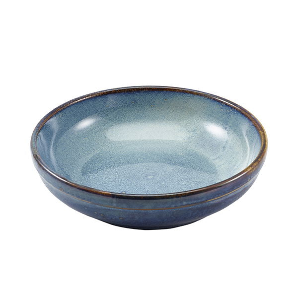 Produktbillede af Terra Aqua Blå Coupe Skål 23cm Genware på tilbud i brug