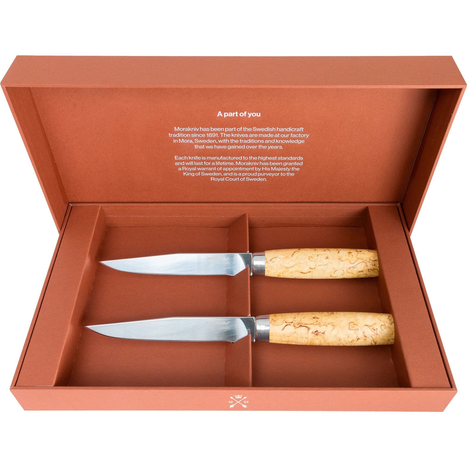 Morakniv Morakniv Masur Steakkniv 2 stk. – vinkelbillede (Steakkniv)