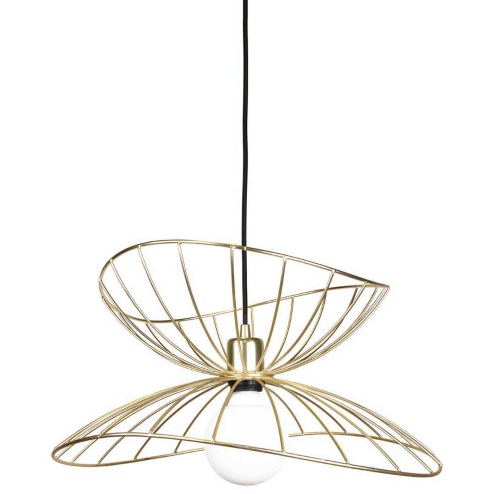 Globen lighting Globen lighting Pendant Ray 45 Lampe, Børstet messing – produktfoto (Lampe)