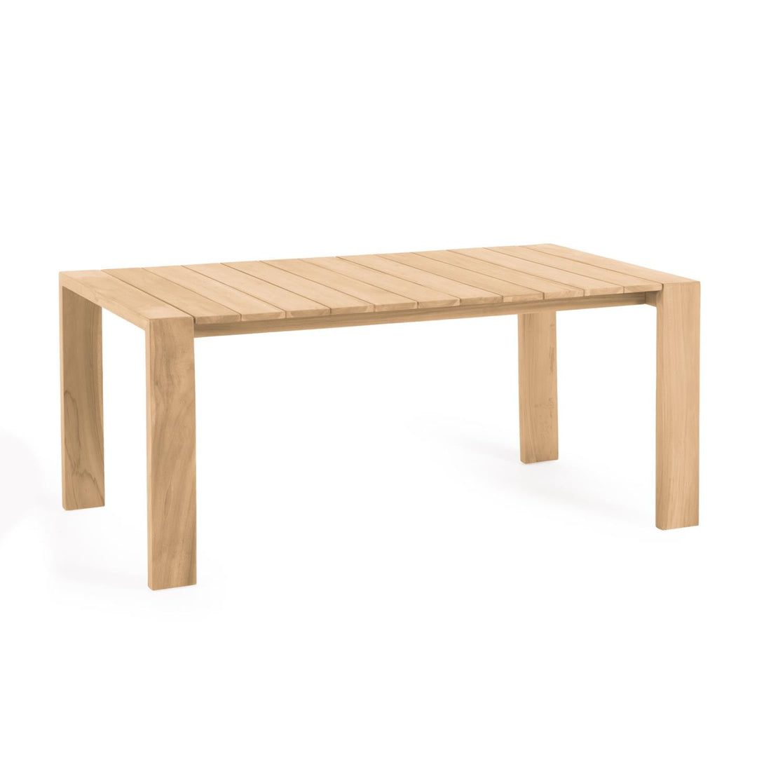 KAVE HOME Victoire havebord rektangulær natur teaktræ 240x110
