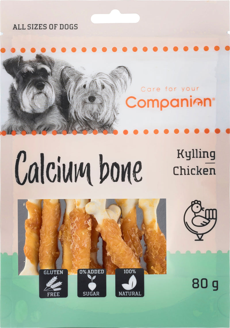 Companion - Kylling calcium ben, 80g ❤ Kæmpe udvalg i Companion ❤ Billig fragt og hurtig levering 2 - 5 hverdage - Varenummer: BGH-47763587825994 / Ean: &