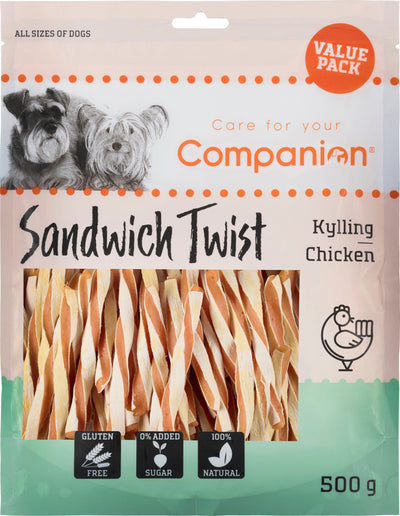 Companion - Kyllinge sandwich snacks, 500g Value pakke ❤ Kæmpe udvalg i Companion ❤ Billig fragt og hurtig levering 2 - 5 hverdage - Varenummer: BGH-47763594346826 / Ean: '5701883388678 på lager - Udsalg på Alle produkter (Lagerbeholdning er større end 1) Spar op til 58% - Over 1324 kendte brands på udsalg