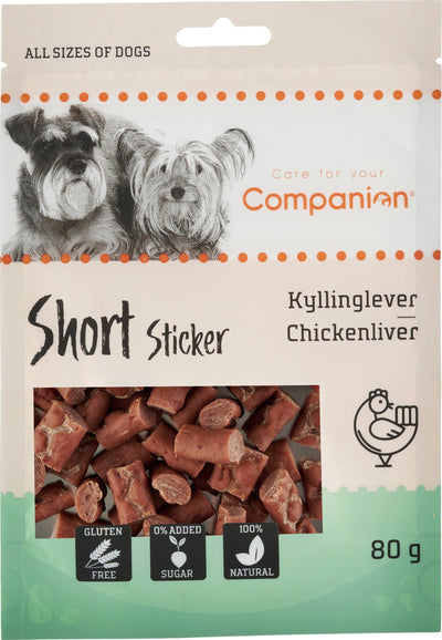 Companion - Lever snacks - 1,5cm, 80g ❤ Kæmpe udvalg i Companion ❤ Billig fragt og hurtig levering 2 - 5 hverdage - Varenummer: BGH-47763595919690 / Ean: '5701883375920 på lager - Udsalg på Best selling products Spar op til 53% - Over 1324 kendte brands på udsalg