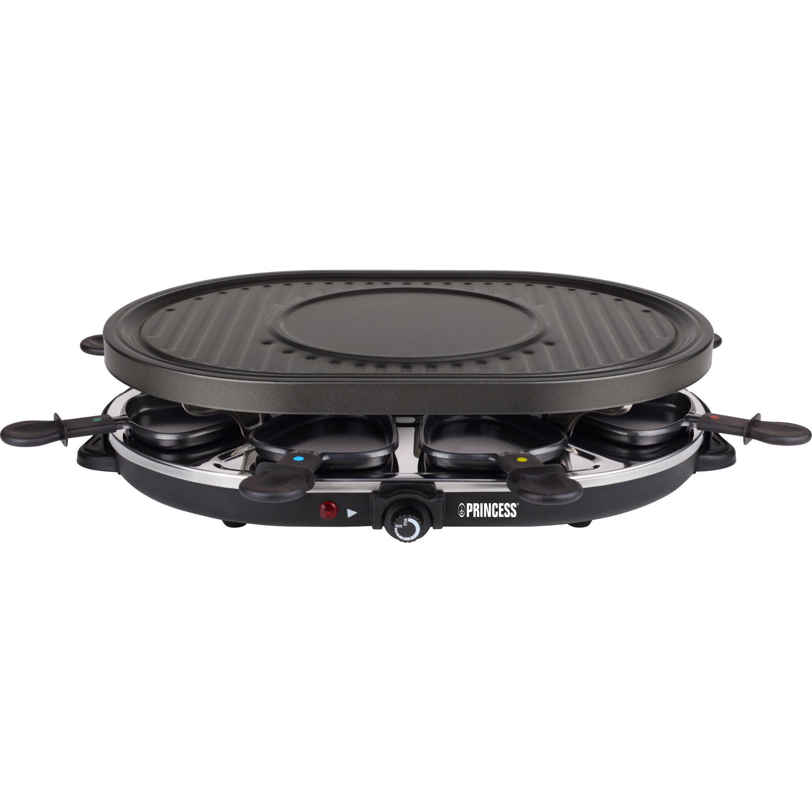 Princess Princess Raclette oval grill 8 personer – billede i brug (Raclettejern)