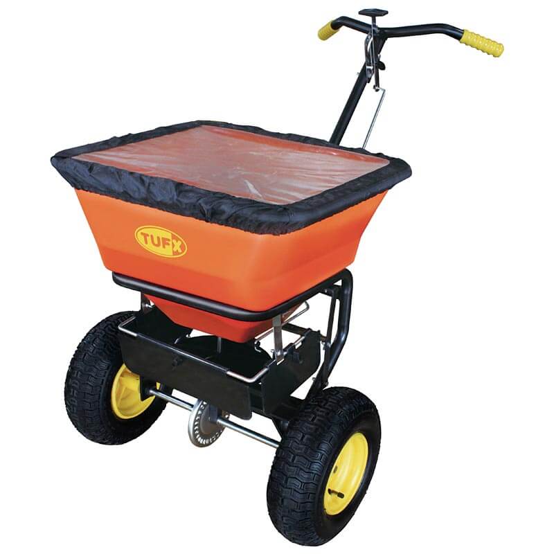 Produktbillede af Professionel Såmaskine salt- og gødningsspreder 45 liter på tilbud i høj kvalitet