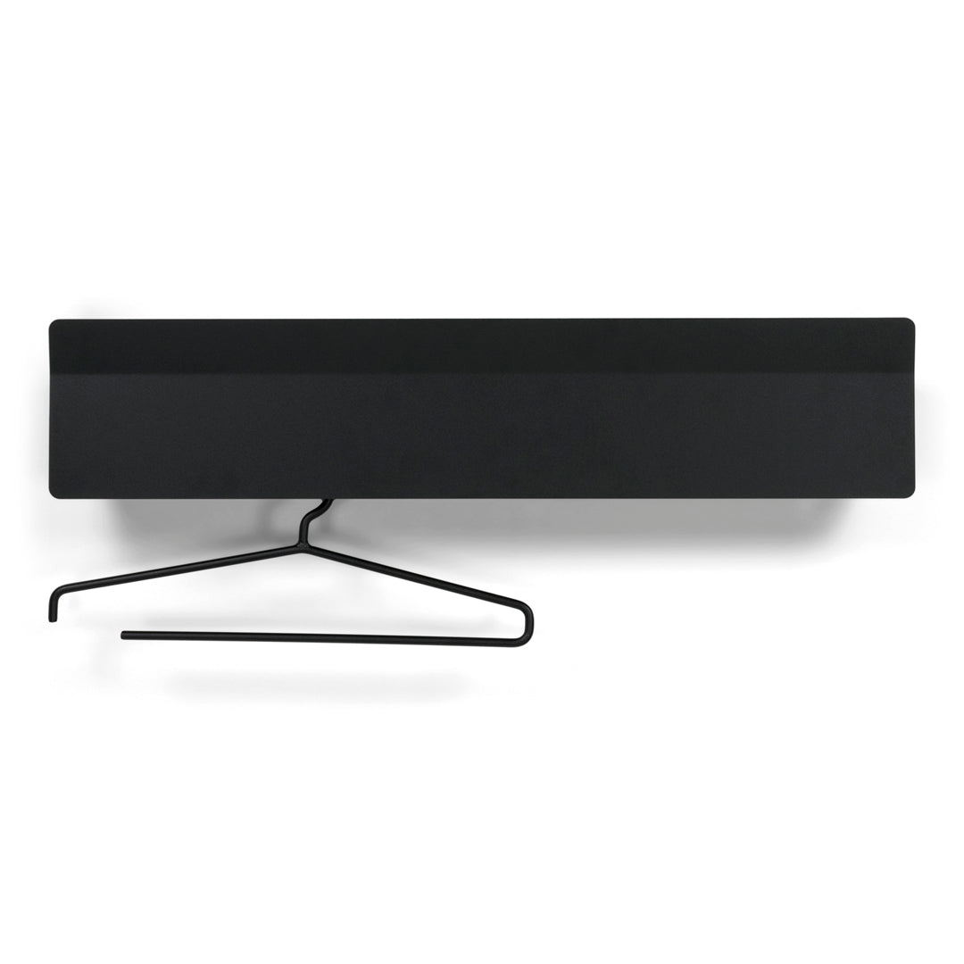 SPINDER DESIGN Chaperone 80 knagerække m. 8 knager sort stål B:77