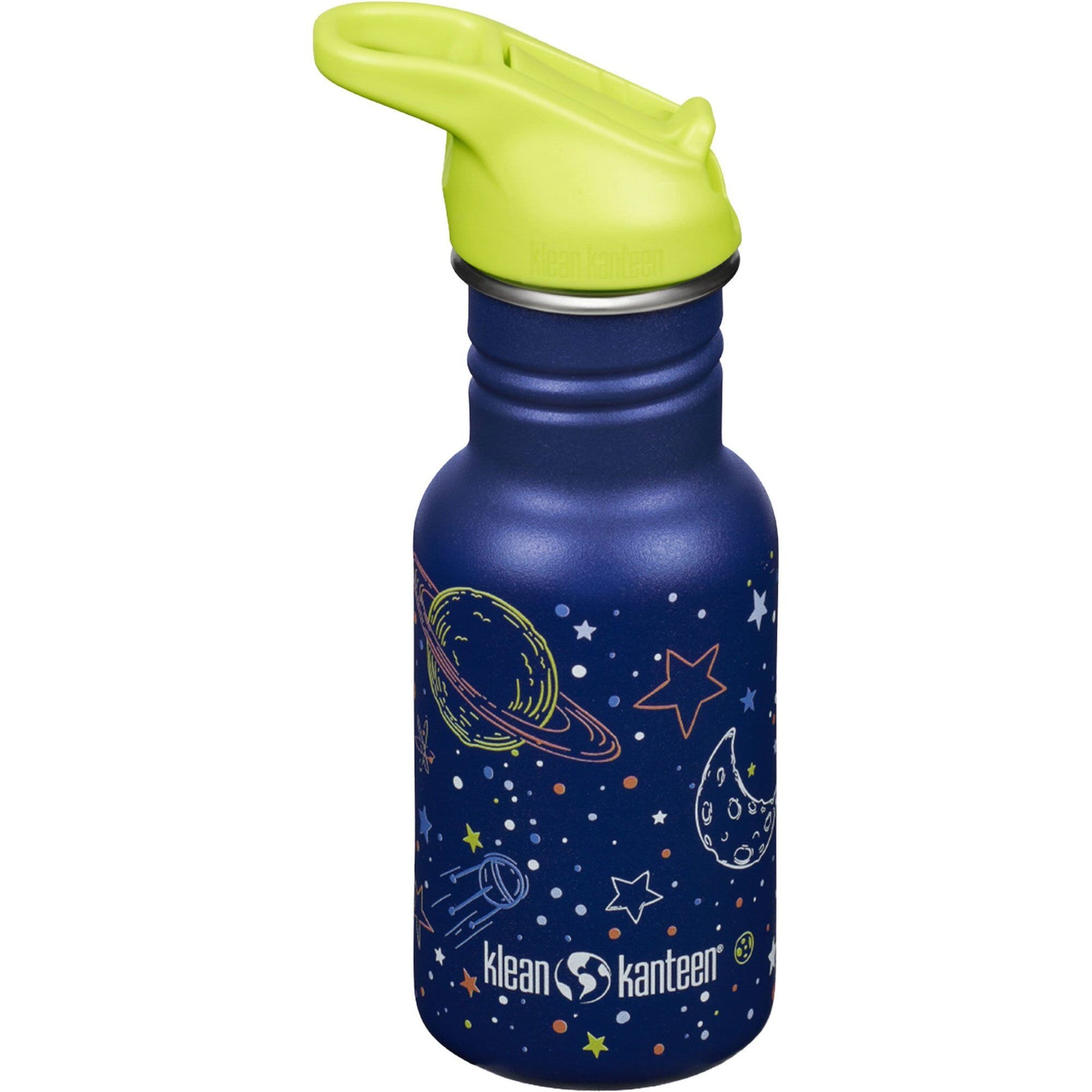 Klean kanteen Klean kanteen Kid Classic Narrow Flip Vandflaske 355 ml, Milky Way ❤ vinkelbillede (Termokande)