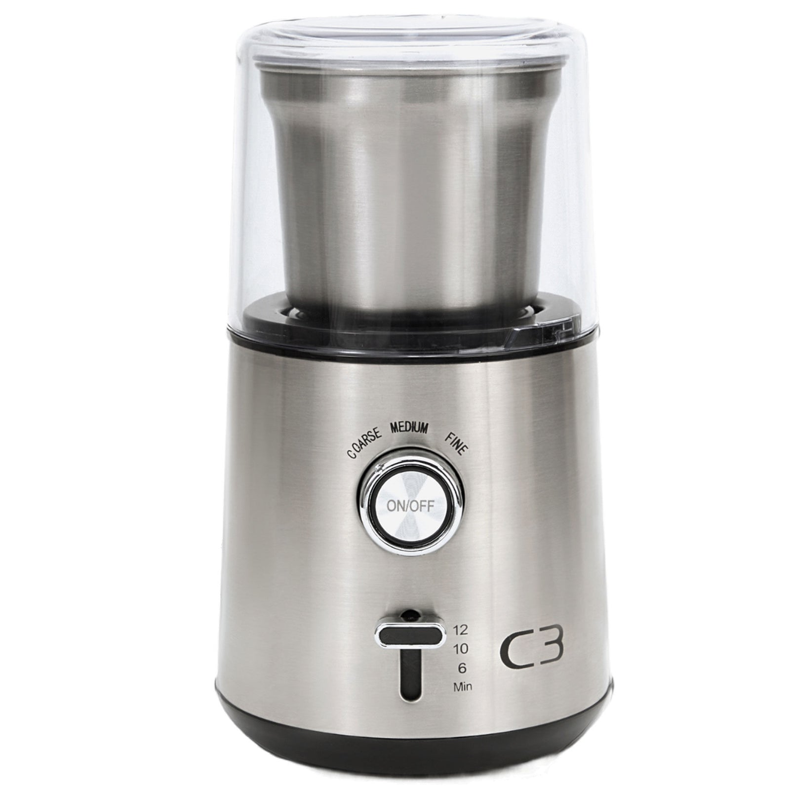 C3 C3 Kaffekværn, rustfrit stål – close-up (Kaffekværn)