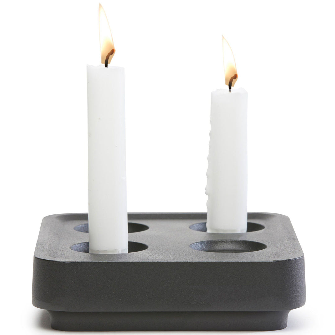 Born in sweden Born in sweden Stumpastaken Fyran, sort outdoor – detaljebillede (Lysestage)