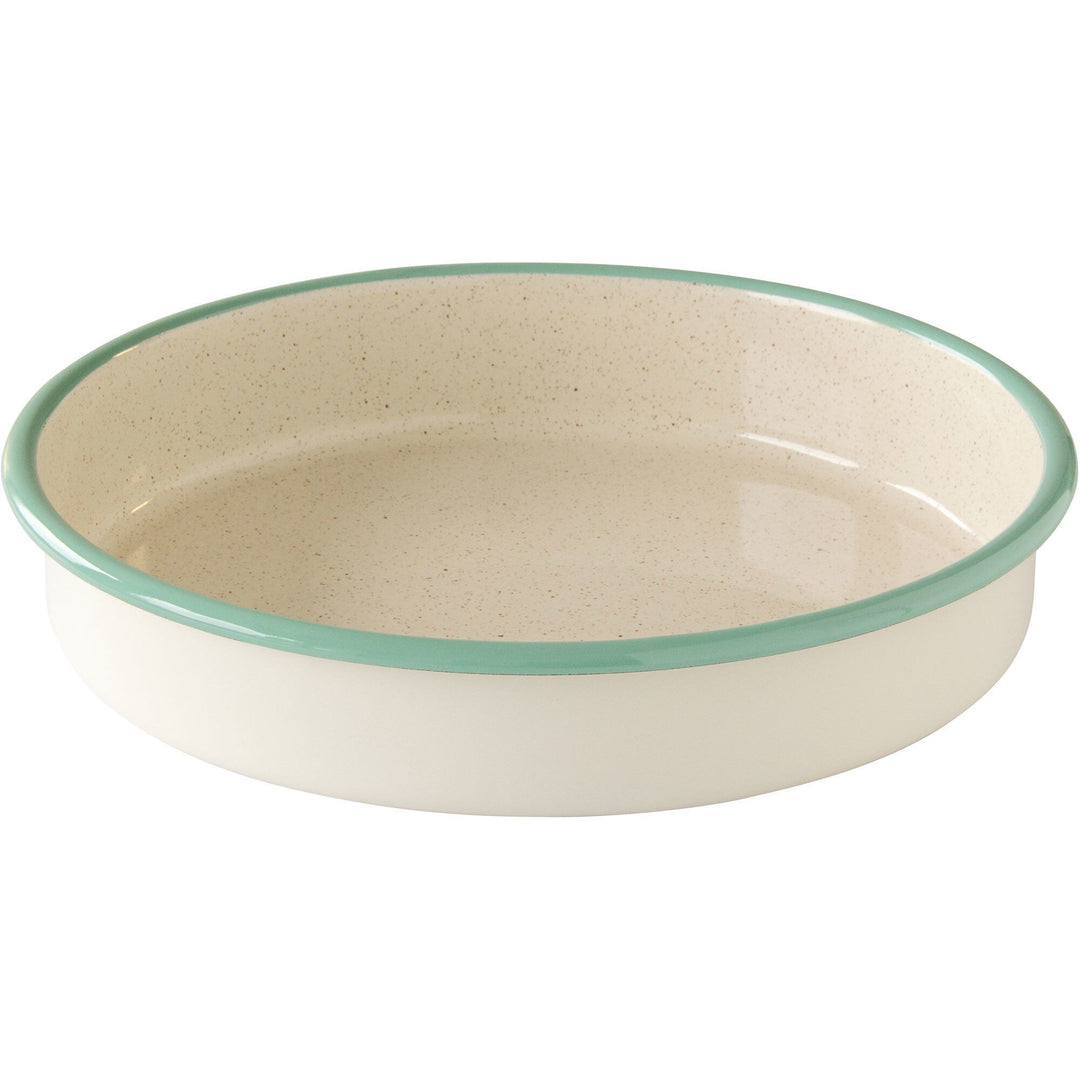 Kockums jernverk Kockums jernverk Rundt ovnfast fad 28 cm, creme lux – produktfoto (Ovnfast form)