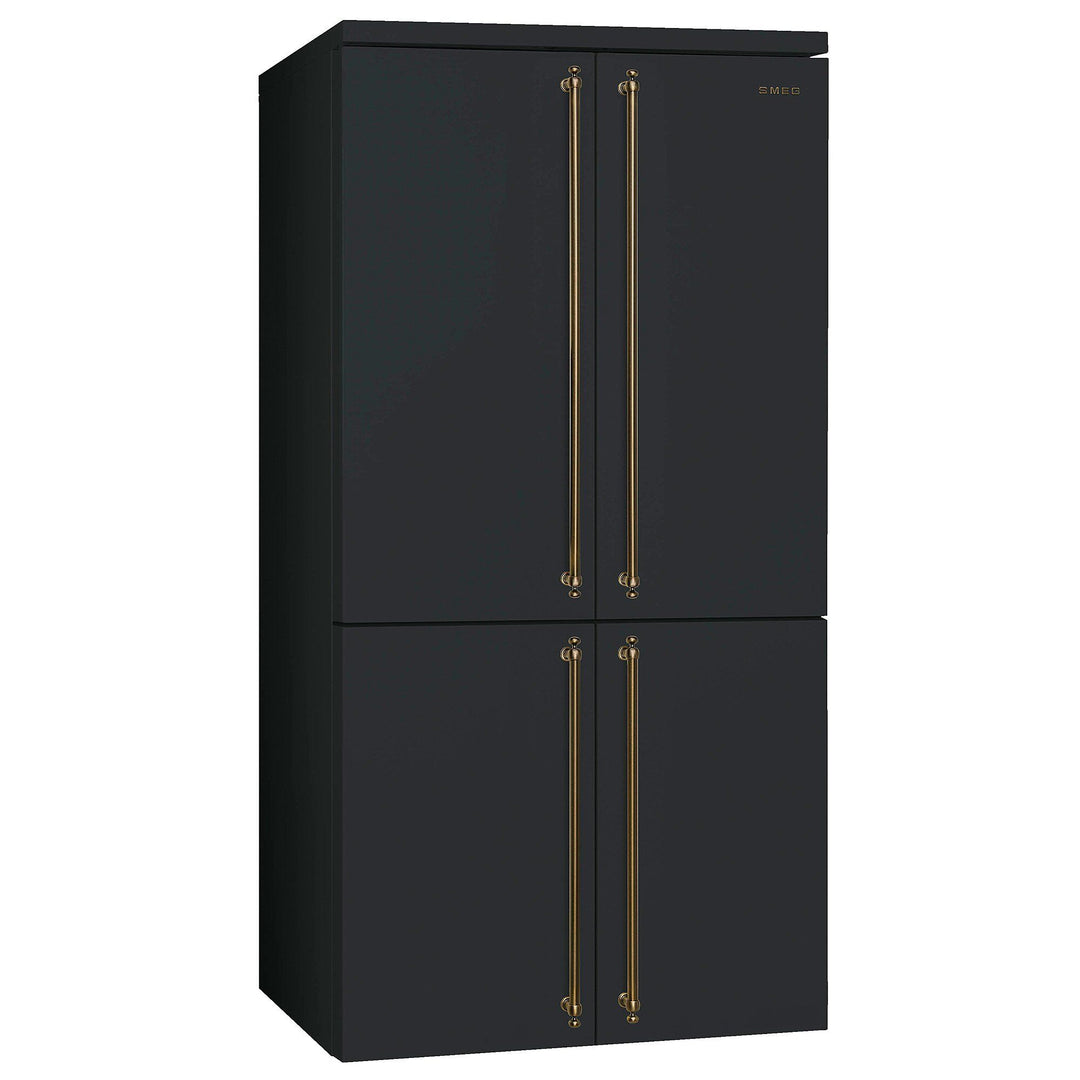 Smeg Smeg FQ60CAO5 Køle-/fryseskab antracit ❤ detaljebillede (Køle- /frysekabe)