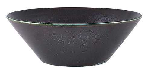 Produktbillede af Cinder Sort Konisk Skål 19.5cm Terra på tilbud i premium kvalitet