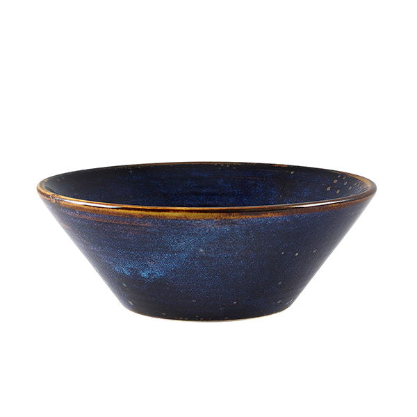Produktbillede af Terra Aqua Blå Konisk Skål 16cm Genware på tilbud i brug
