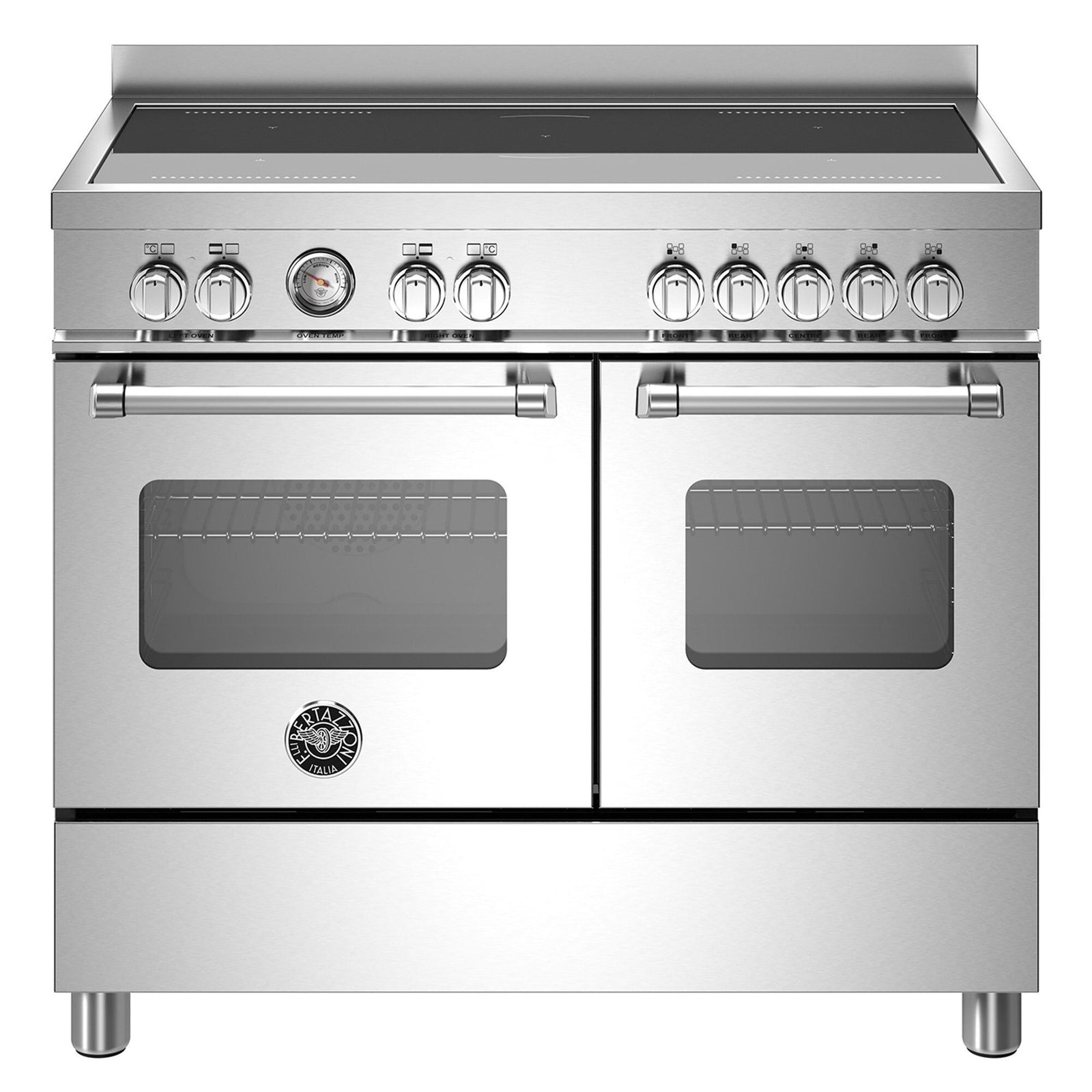 Bertazzoni Bertazzoni MAS105I2EXT Master induktionskomfur med dobbeltovn, 100 cm, rustfrit stål ❤ billede i brug…