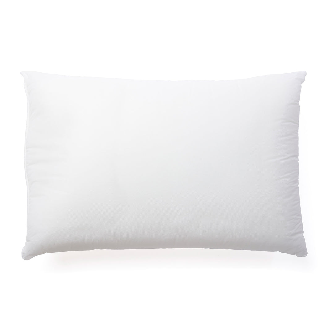 KAVE HOME Fluff fyldpude hvid stof i genbrugsfibre og polyesterfiber 40x60