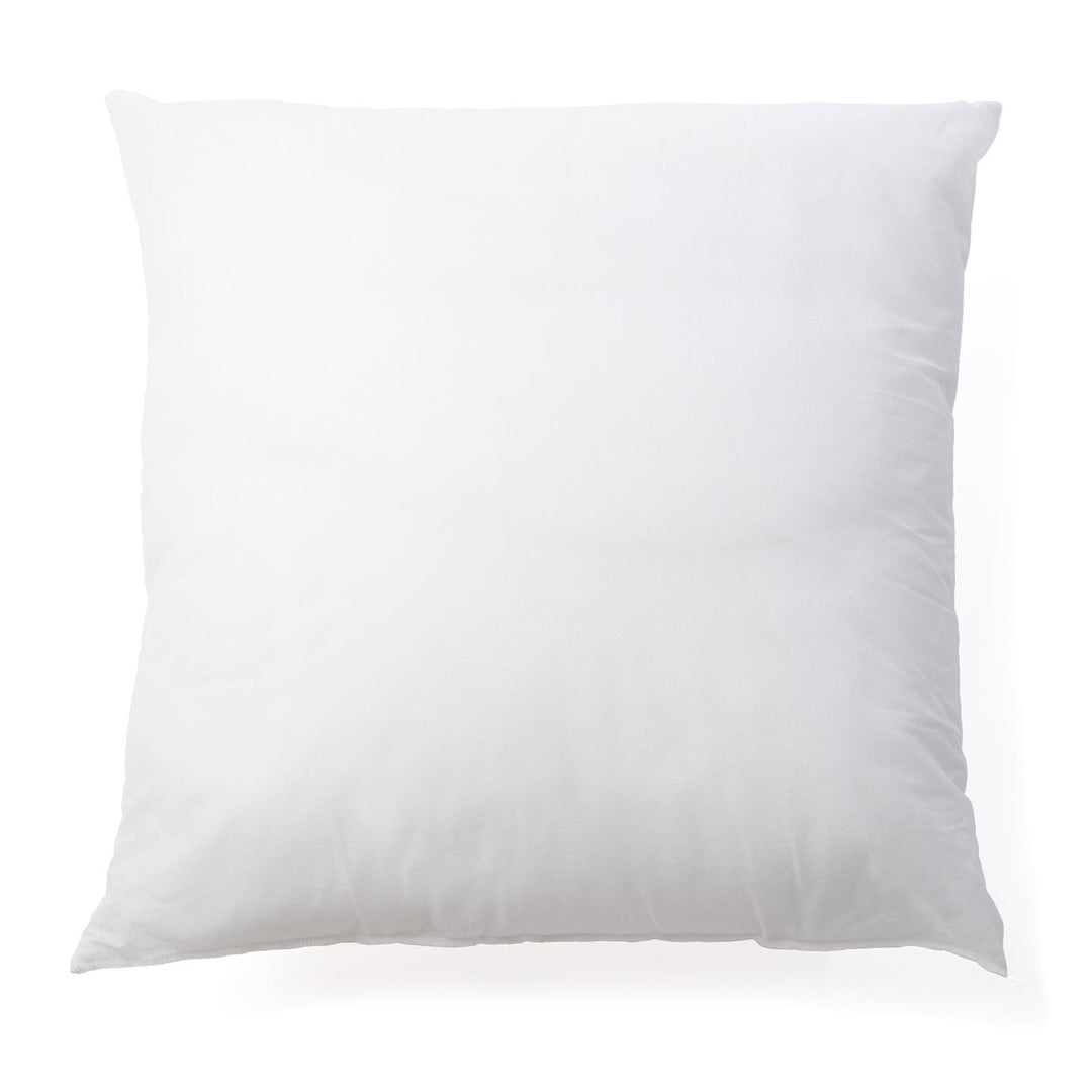KAVE HOME Fluff fyldpude hvid stof i genbrugsfibre og polyesterfiber 60x60