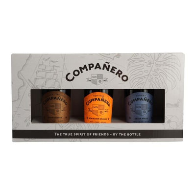 CompaÃ±ero Rum Gaveæske 3x5cl ❤ Stort online udvalg i CompaÃ±ero ❤ Billig fragt og hurtig levering 2 - 5 hverdage - Varenummer: BAR-766561 / Ean: på lager - Udsalg på Drikkevarer | Spiritus | Rom Spar op til 52% - Over 434 design brands på udsalg